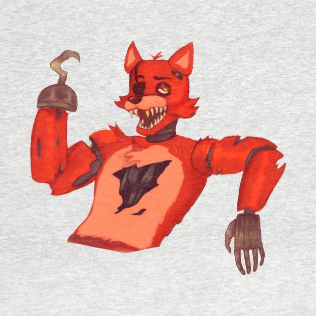 Foxy FNAF by secrettps